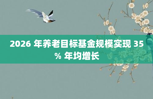 2026 年养老目标基金规模实现 35% 年均增长
